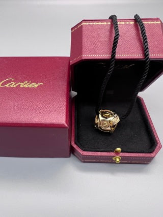 Cartier Marvella Interwoven Knot Pendant Necklace